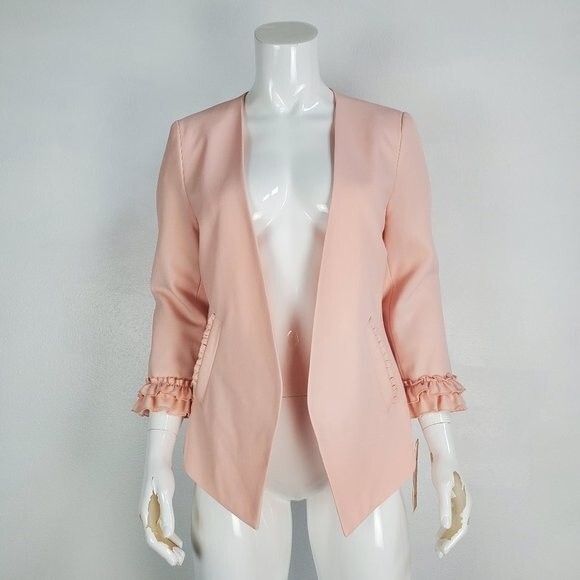 NEW Nanette Lepore Pink Blazer - Picture 1 of 10